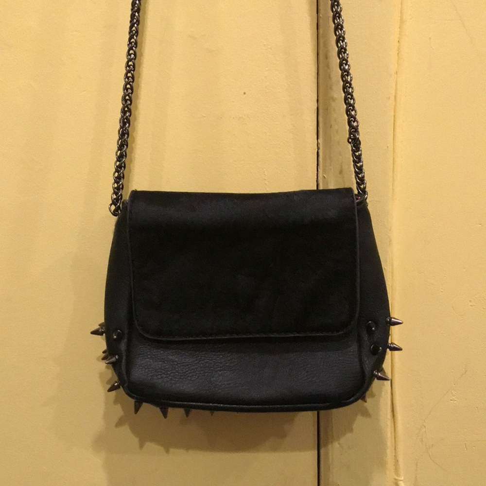 Black side bag